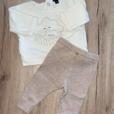 Ensemble 1 mois 55-62 cm Zara Kiabi 